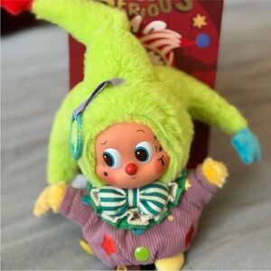 Colorful Plush Clown Toy